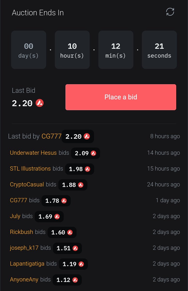 10 HOURS LEFT!

"AQUARIUS" 
Last bid 2.20🔺by CG777

Grab ur coffee, and enjoy this weekend fam! 
☕✨✨