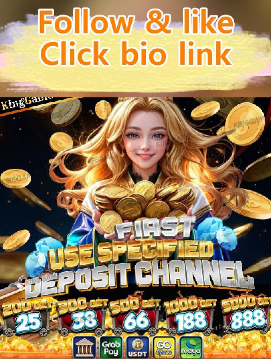 KingGame_X's tweet photo. 🚀 Use the selected deposit channels and get rewarded!
First top-up? Earn up to ₱888 EXTRA BONUS 💎
🏦 Bank | GrabPay | USDT | GOtyme | Maya
Simple. Instant. Don’t miss out!
👉https://t.co/deN7lWihgC
#KingGamePH #BonusTime #TopUpPerks https://t.co/IcJjSHPwj2