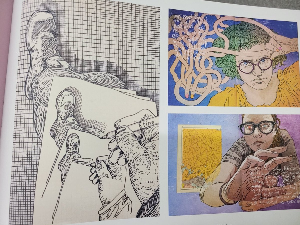 <일러스트레이터의 스케치북> 마틴 솔즈베리 

디자인책이나 사진이 많은 책들은 뭐하다가 막히면 하루에 몇 장씩 넘겨 본다. 아무때나 들고 나도 편안해서 고맙다