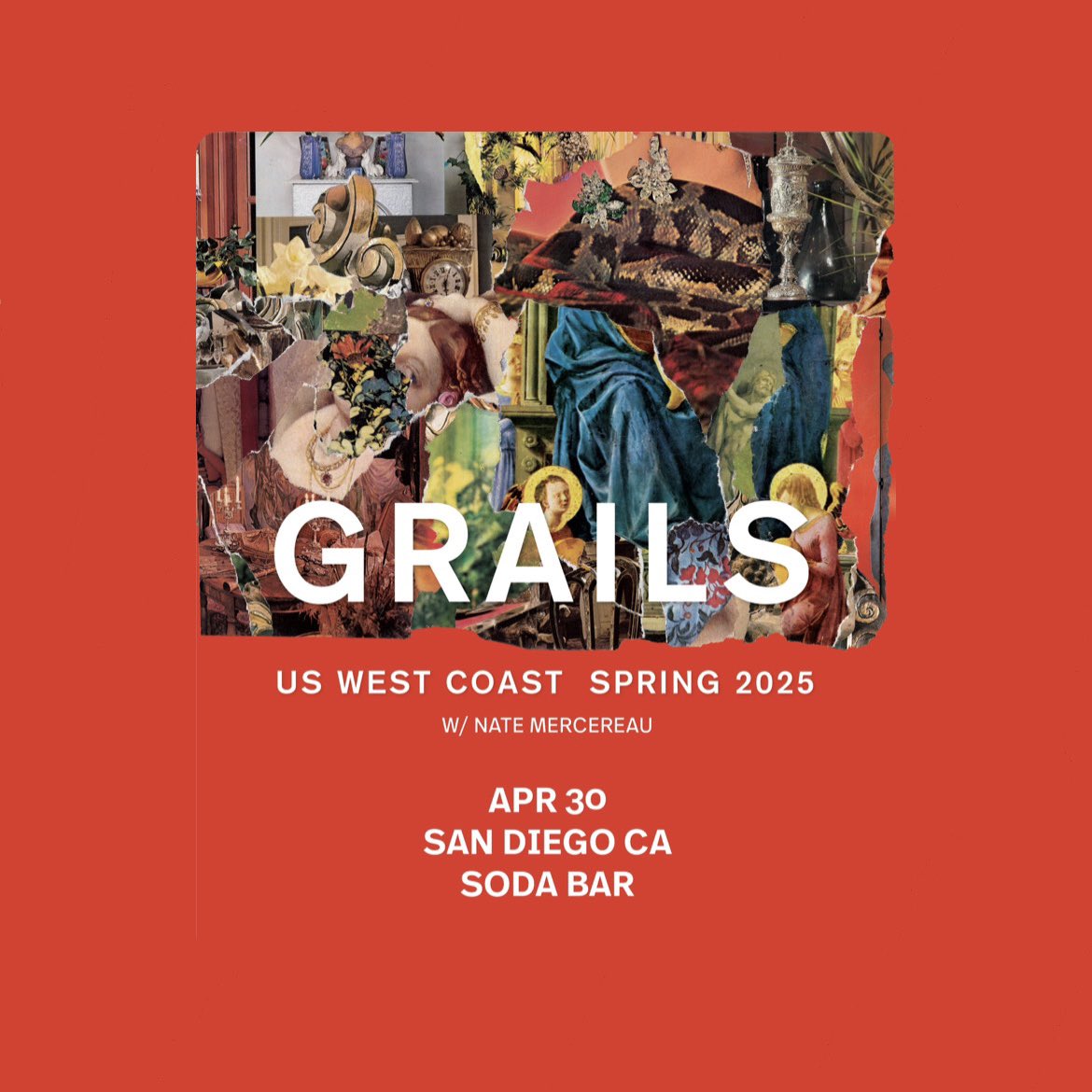 WEDNESDAY – Grails w/ @NateMercereau • 🎟: link.dice.fm/grails25soda