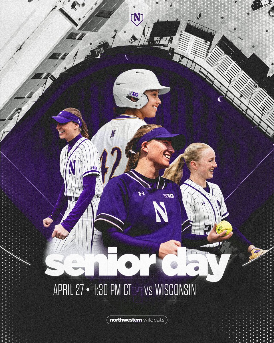 Senior Day at The J 🎓💜

🆚 Wisconsin
📺 tinyurl.com/3ufay425 (B1G)+
📊 tinyurl.com/ys4kemyp
🎟️ nusports.evenue.net/events/SB

#GoCats | #BeRemarkable