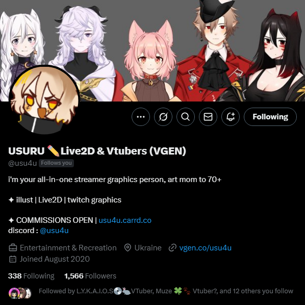 HG 🪓 Viking Chimera Entering Villain Arc (@hgchimera) on Twitter photo Giving love to our lovely model parents!
My mama is the lovely and amazingly talented <a href="/usu4u/">🇺🇦USURU ✏️Live2D & Vtubers (VGEN)</a>!!
Really glad our paths have crossed, your art, kindness, and talents really inspired me to go all out and I hope to make you proud someday! And I really didn't take the last ice cream. Giving love to our lovely model parents!
My mama is the lovely and amazingly talented <a href="/usu4u/">🇺🇦USURU ✏️Live2D & Vtubers (VGEN)</a>!!
Really glad our paths have crossed, your art, kindness, and talents really inspired me to go all out and I hope to make you proud someday! And I really didn't take the last ice cream.