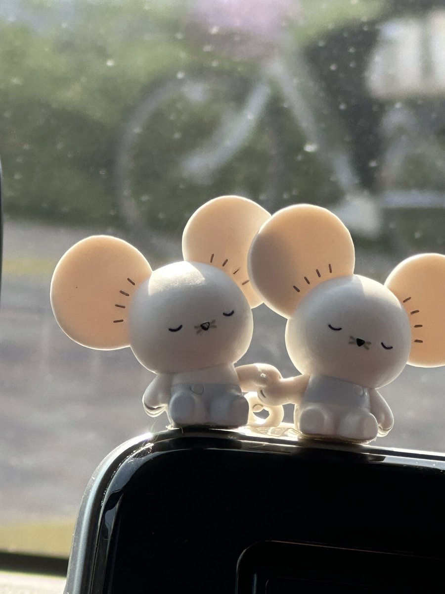 ママの車のダッシュボード可愛くない？