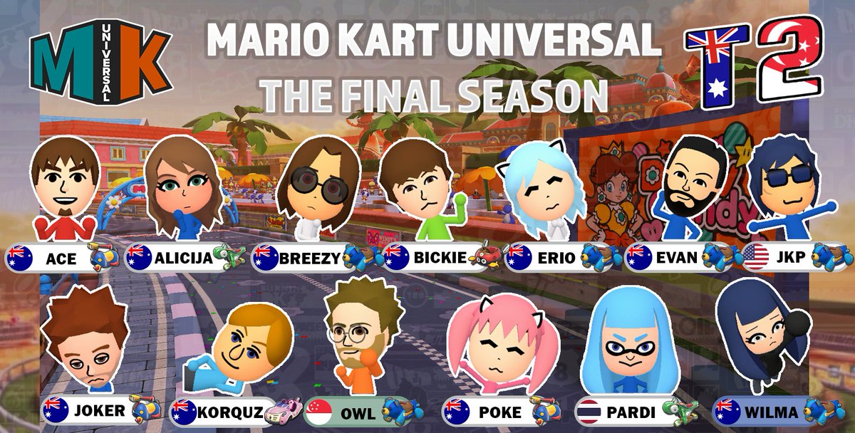 Tier2MK's tweet image. The fellers and fellerettes of Tier 2 MKU final season 🔥 GL TO EVERYONE PLAYING!!