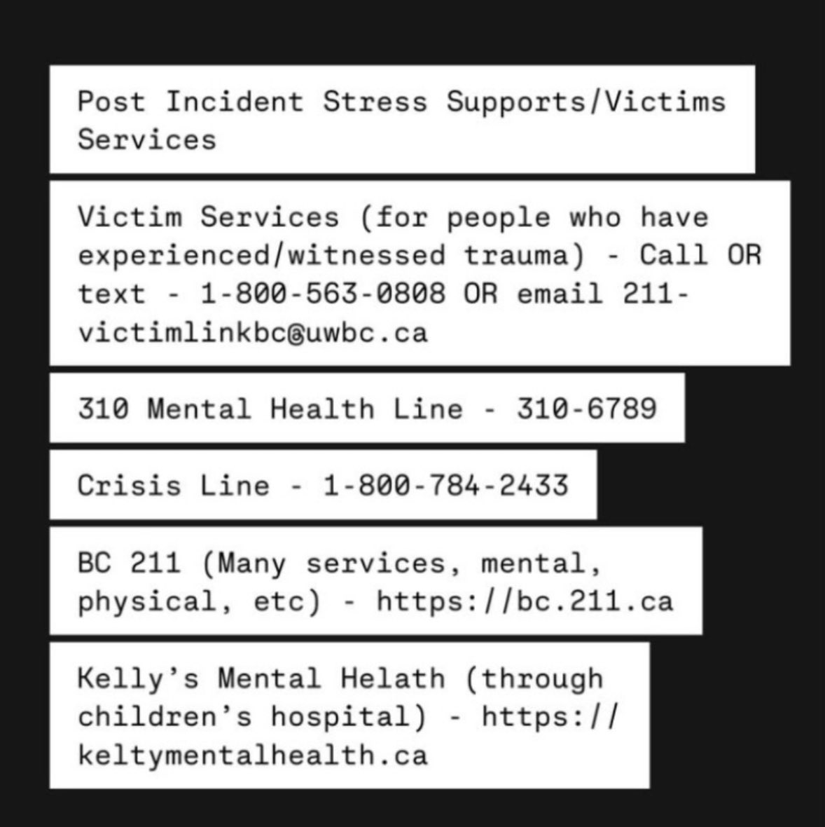 TUKKUSAURUS's tweet photo. so devastating and heart shattering to witness the lives of beloved filipino community being taken away in vancouver 💔 please reach out!! people have started collecting resources to connect those affected with filipino mental health workers. https://t.co/05iLJ5WPAM