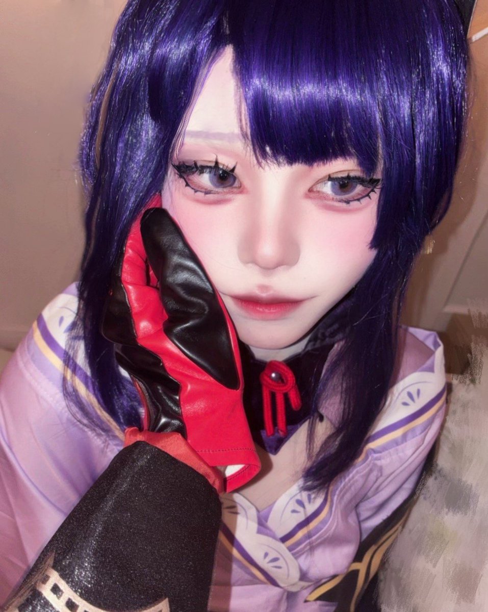 Kyamo_mo's tweet photo. Cosplay / お友達の家で宅コス❤︎

雷電将軍やってきました✨
お友達写真撮るの上手すぎゆ…
※重加工でございます。

 #コスプレイヤーさんと繋がりたい https://t.co/8DW9Bmires