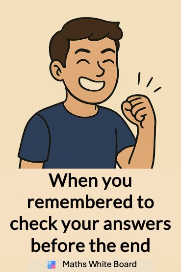Matt Woodfine (@matttheapp) on Twitter photo I’ve put together 13 top exam tips to share with students in the run-up to their GCSE. Practical advice to help them stay focused, reduce stress, and perform at their best.
mathswhiteboard.com/downloads/Exam…
#mathschat #mathsteacher #mathsresources <a href="/mathsjem/">Jo Morgan</a> <a href="/StudyMaths/">Jonathan Hall</a> <a href="/draustinmaths/">Amanda Austin</a> I’ve put together 13 top exam tips to share with students in the run-up to their GCSE. Practical advice to help them stay focused, reduce stress, and perform at their best.
mathswhiteboard.com/downloads/Exam…
#mathschat #mathsteacher #mathsresources <a href="/mathsjem/">Jo Morgan</a> <a href="/StudyMaths/">Jonathan Hall</a> <a href="/draustinmaths/">Amanda Austin</a>