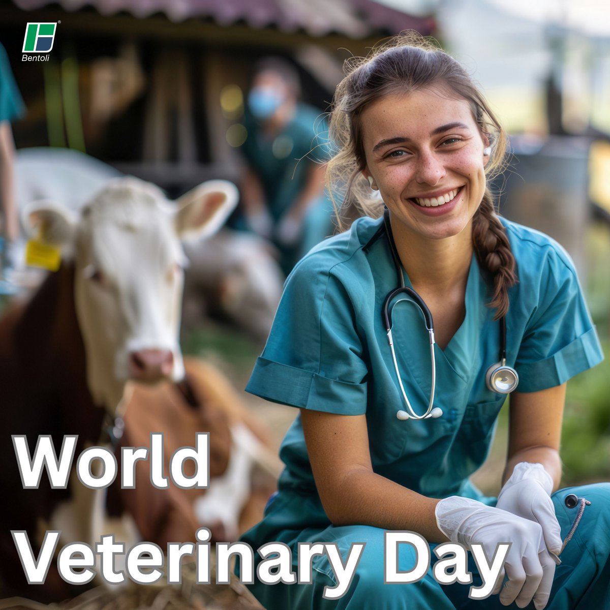 Bentoli's tweet photo. On #WorldVeterinaryDay, we are grateful to the unsung heroes whose work extends beyond animal care—supporting food safety, public health, and the balance of our ecosystems.
Thank you for your service, care, and commitment.
#Bentoli #OneHealth #AnimalWelfare https://t.co/UHIjPRksh0