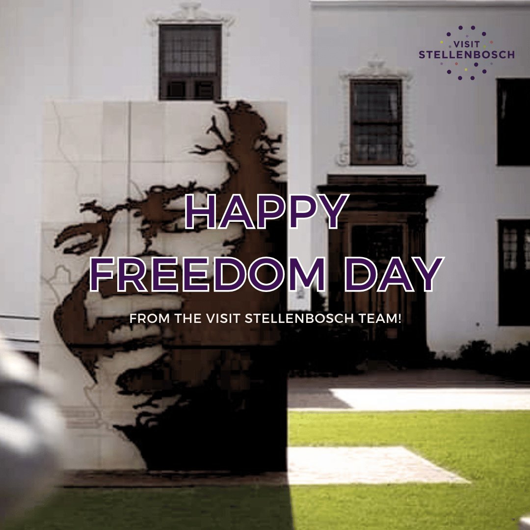 Happy Freedom Day, from the Visit Stellenbosch Team!🇿🇦✨️
Today we celebrate the progress we’ve made and the hope we carry for a brighter, more equal future.
#stellenbosch #visitstellenbosch #FreedomDay #Freedom #southafrica