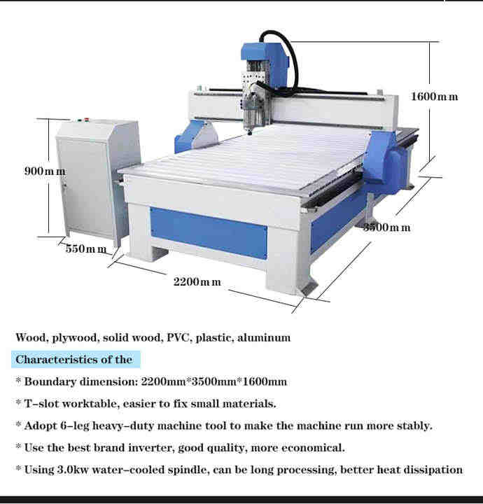bao_wang55872's tweet photo. CNC Wood Working Machine
Working area
1300x2500mm
Spindle
3.2kw Water Cooling Spindle
#Laser cutting machine#Laser engraving machine# Laser marking machine@Woodworking https://t.co/vRvqczdm7X