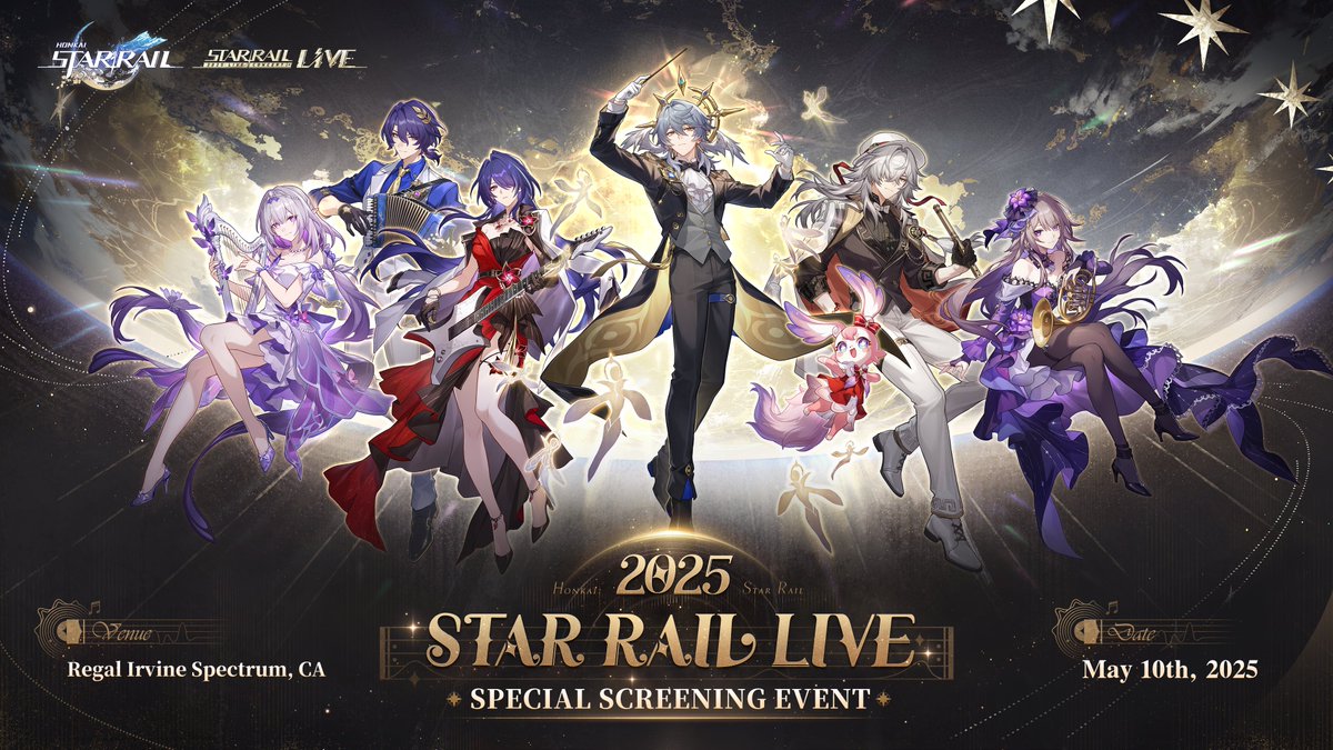 Sanjuuko's tweet photo. 🌟GA STAR RAIL LIVE CONCERT TICKET🌟

Celebrating HSR 2nd anniv aku mau buka GA tiket hsr concert @ GI, Jakarta engan syarat:

1. Like &amp; RT this tweet
2. Non-Moots ✅ GA hunter ❌
3. komen apa aja bebass

GA ditutup tgl 1 May so goodluck!! 😉 #starraillive https://t.co/sdEn2fcKc9