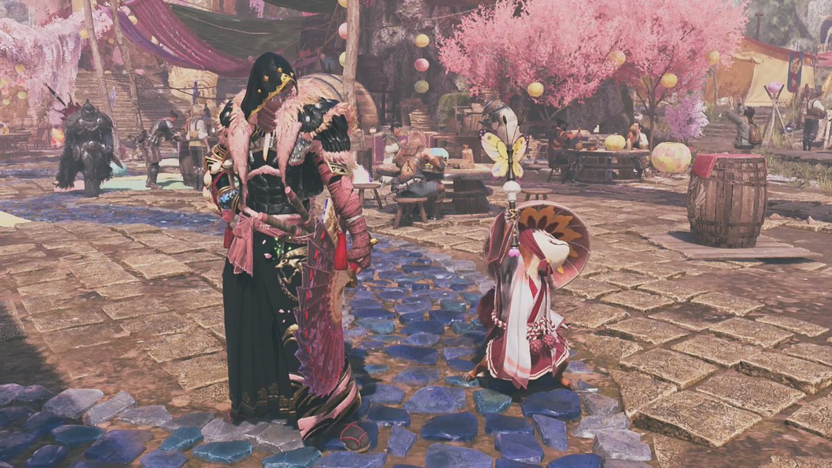 The true end game of #MHWilds ; Fashion and barrel bowling xD