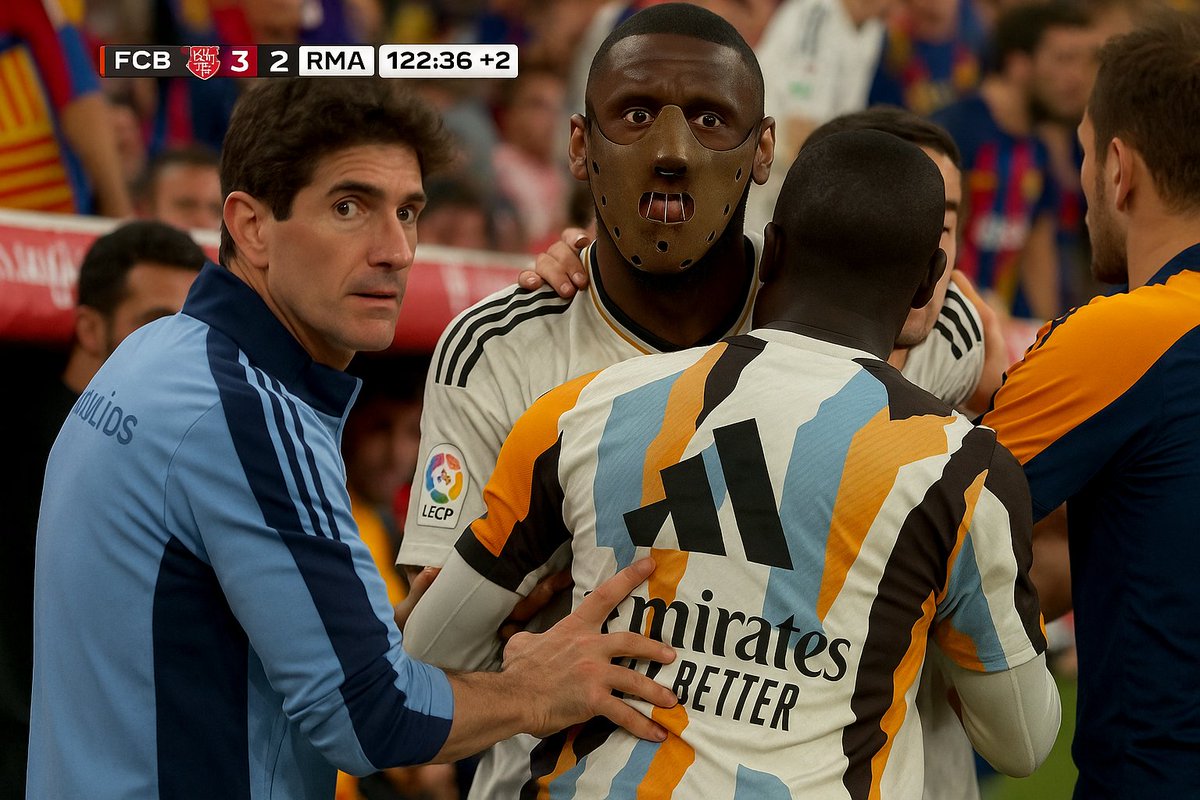 HANNIBAL LECTER RÜDIGER
#CopaDelRey #ElClasico #Rudiger #memeviral