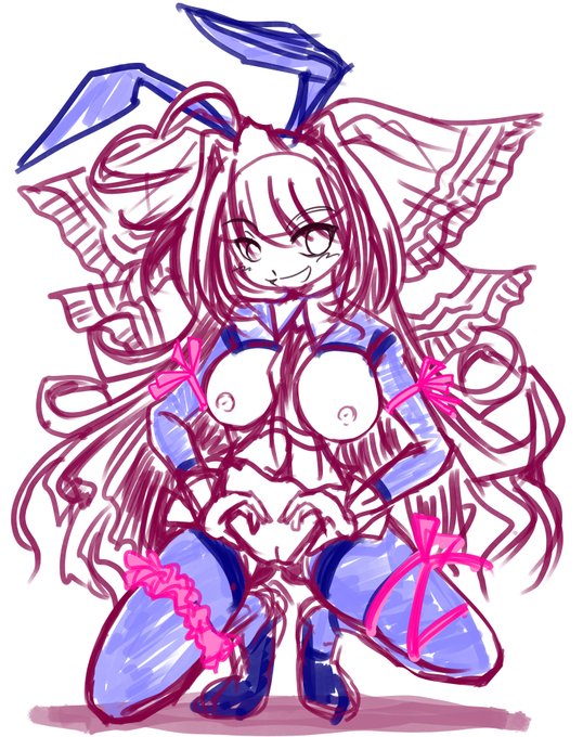 より知見を活かして逆バニーアルムちゃそ
 #アルムちゃそ #オリキャラは性癖の見本市 