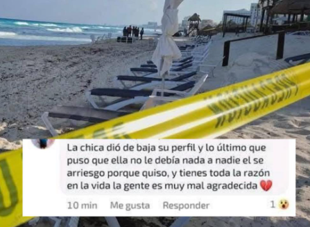 SantiValdezMX's tweet photo. #ULTIMAHORA #UltimoMinuto 
🚨GRACIAS POR SALVARME LA VIDA PERO YO NO TE LO PEDI, NO TE DEBO NADA ❗️❗️

Alejandro Cortez González te salvo la vida en Cancún
Le debes la vida malagradecida!!!!! Y QUE NO SE TE OLVIDE SU NOMBRE MUCHO MENOS SU ACTO!! 

Cómo dice mi mamá, que lloren en su casa y no en la nuestra. 😒
Tristemente no todos los amigos valen la pena y mucho menos la vida misma. 

Un abrazo solidario a la Familia de Alejandro Cortez González, un verdadero héroe, QEPD🙏

#alejandrogonzález #QEPD #Cancun #alejandrocortez