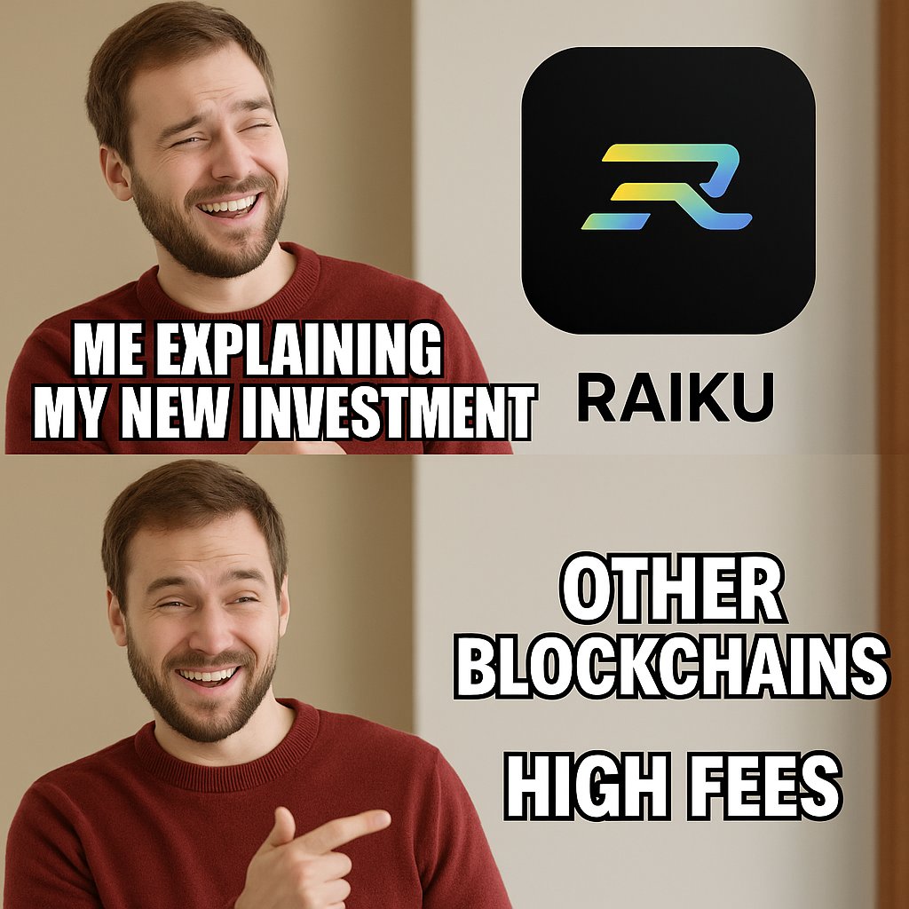 kim_nguyen32804's tweet photo. "Why pay high fees elsewhere when you can ride the Raiku wave? πβ‘ #RaikuBlockchain #NextGenCrypto #LowFeesHighSpeed" https://t.co/F95kdwY4c2