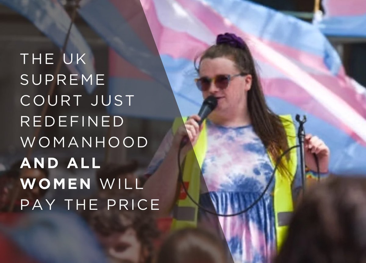 When you legally define womanhood by biological characteristics, you invite surveillance and gatekeeping over women’s bodies.

Read my new article “The UK Supreme Court Just Redefined Womanhood - And All Women Will Pay the Price” on Substack

 open.substack.com/pub/opinionate…