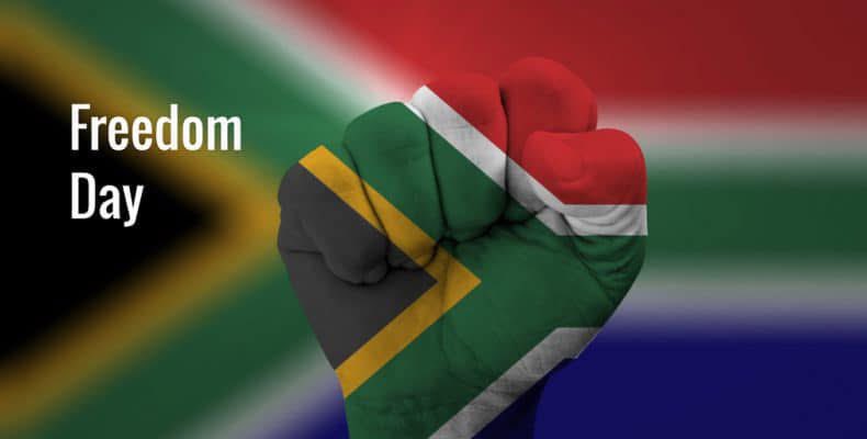 Happy Freedom Day to my South African friends 🖤💛💚🤍❤️