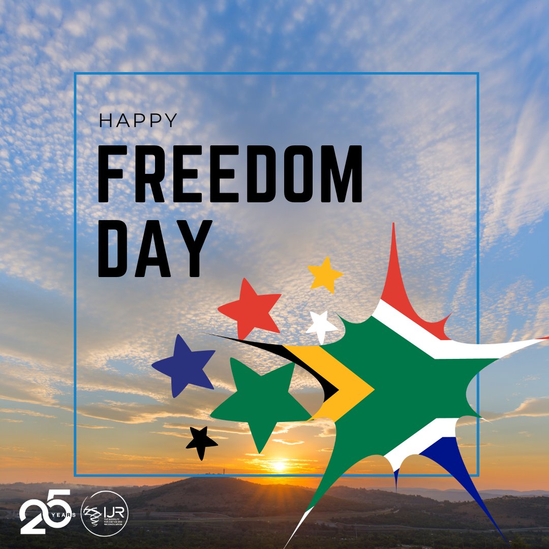 At the Institute for Justice and Reconciliation, we believe that true freedom is incomplete without justice and reconciliation. We remain steadfast in our mission to foster social cohesion, promote healing, and shape societies where all people can thrive
Happy #FreedomDay, South