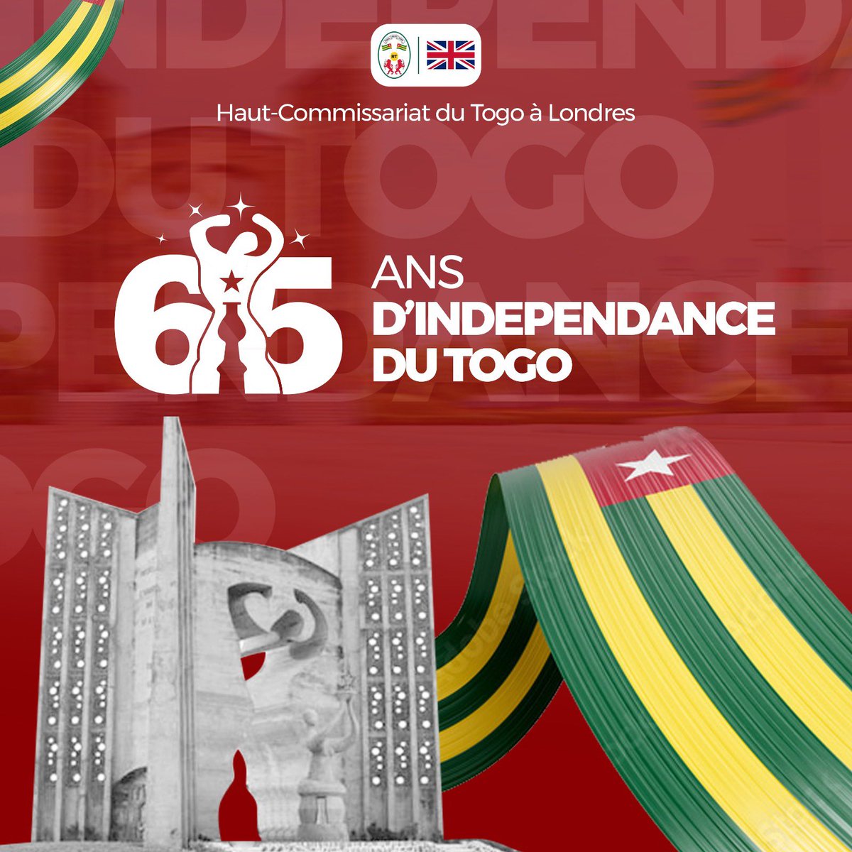 Togo, the gold of humanity: Happy Independence Day