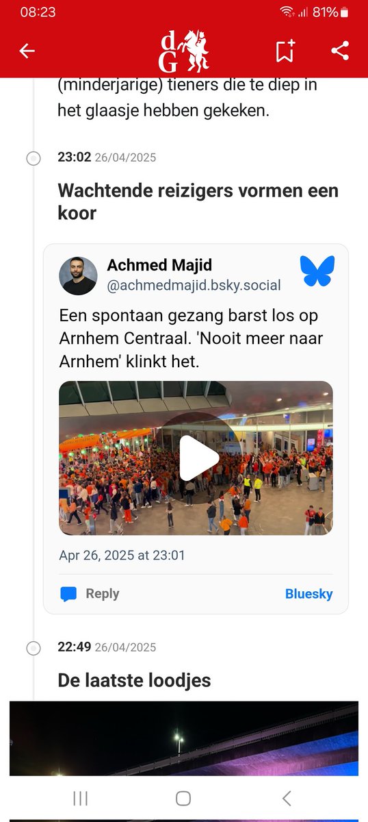 Hoop dat ze woord houden... niet welkom.