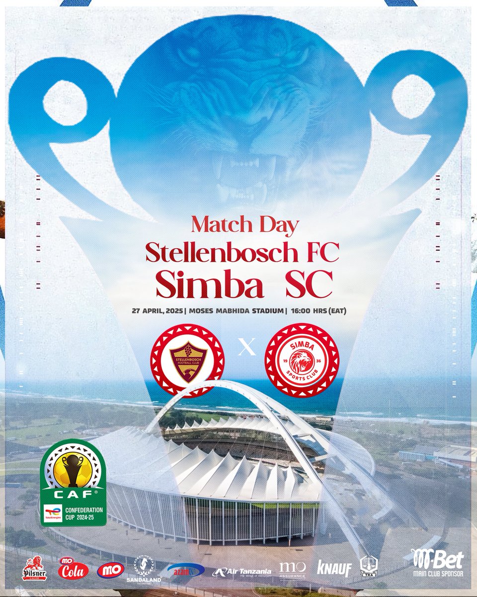 SimbaSCTanzania's tweet photo. Mchezo wa kutupeleka fainali. #TotalEnergiesCAFCC #HatuishiiHapa #TunaitakaFainali #WenyeNchi #NguvuMoja https://t.co/P1c87DAzH6