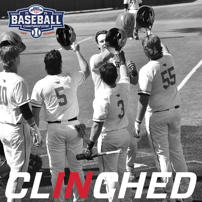 #TheGAC (@gacathletics) on Twitter photo On Saturday <a href="/NWOSUAthletics/">Ranger Athletics</a> <a href="/NWOSUBaseball/">Ranger Baseball</a>
became the seventh team to clinch a spot to #theGAC ⚾️ Championships in <a href="/VisitEnid/">Visit Enid</a> <a href="/dambpmedia/">David Allen Memorial Ballpark</a> #clINched On Saturday <a href="/NWOSUAthletics/">Ranger Athletics</a> <a href="/NWOSUBaseball/">Ranger Baseball</a>
became the seventh team to clinch a spot to #theGAC ⚾️ Championships in <a href="/VisitEnid/">Visit Enid</a> <a href="/dambpmedia/">David Allen Memorial Ballpark</a> #clINched