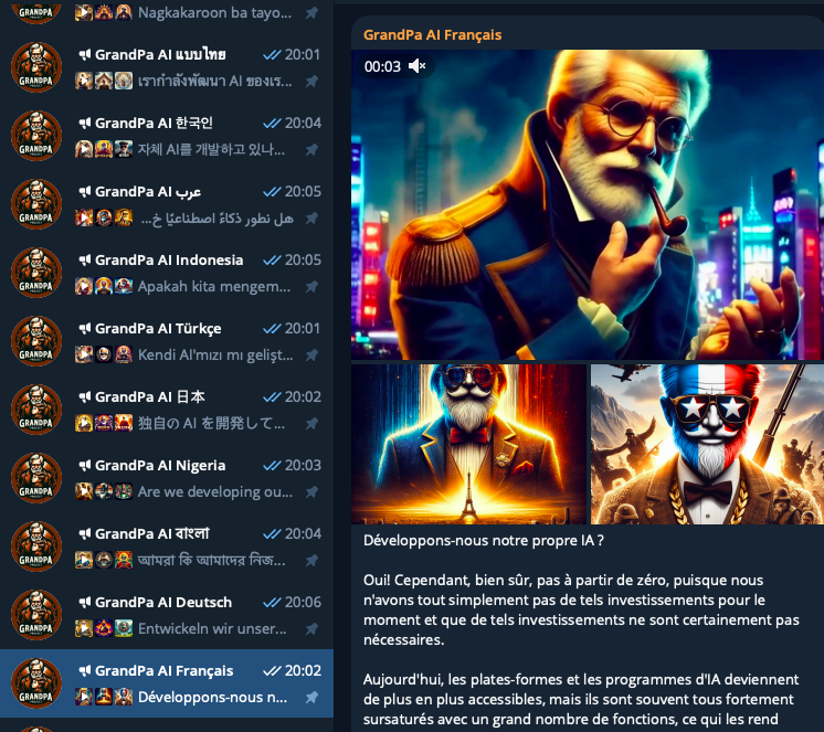 GrandPa_French's tweet photo. Assurez-vous de lire l'article dans son intégralité sur notre chaîne Telegram officielle - https://t.co/v5jgImR8EG

S'abonner! Pour ne pas manquer le lancement de $GRANDPA!

(2/2) https://t.co/uDKWnnm7Sk