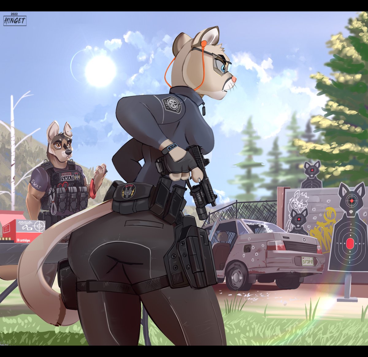 Old....but I thought was worth sharing

Characters belong to <a href="/GusFox8/">Grizzly Gus</a>