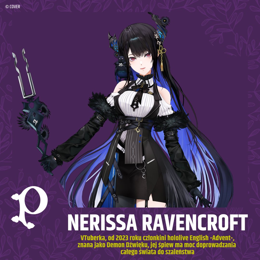 pyrkon's tweet image. Dwie wspaniałe VTuberki z agencji @hololive_En @takanashikiara z grupy Myth oraz @nerissa_en z grupy Advent będą na Pyrkonie🤩

Two amazing VTubers from the hololive English agency Takanashi Kiara from the Myth unit and Nerissa Ravencroft from the Advent unit will be at Pyrkon🤩