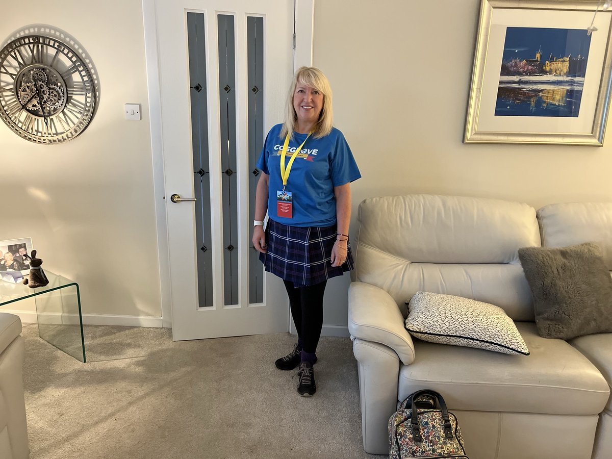 All set for ⁦<a href="/thekiltwalk/">Kiltwalk</a>⁩ in Glasgow today for ⁦<a href="/CosgroveCare/">Cosgrove Care</a>⁩ thanks to everyone supporting our great wee Glasgow Charity! ⁦<a href="/SusanEMcAneney/">Susan McAneney</a>⁩ ⁦<a href="/nicgreen53/">Nicola (Green) Livingston</a>⁩ ⁦<a href="/MairiMonaghan/">Mairi Monaghan</a>⁩