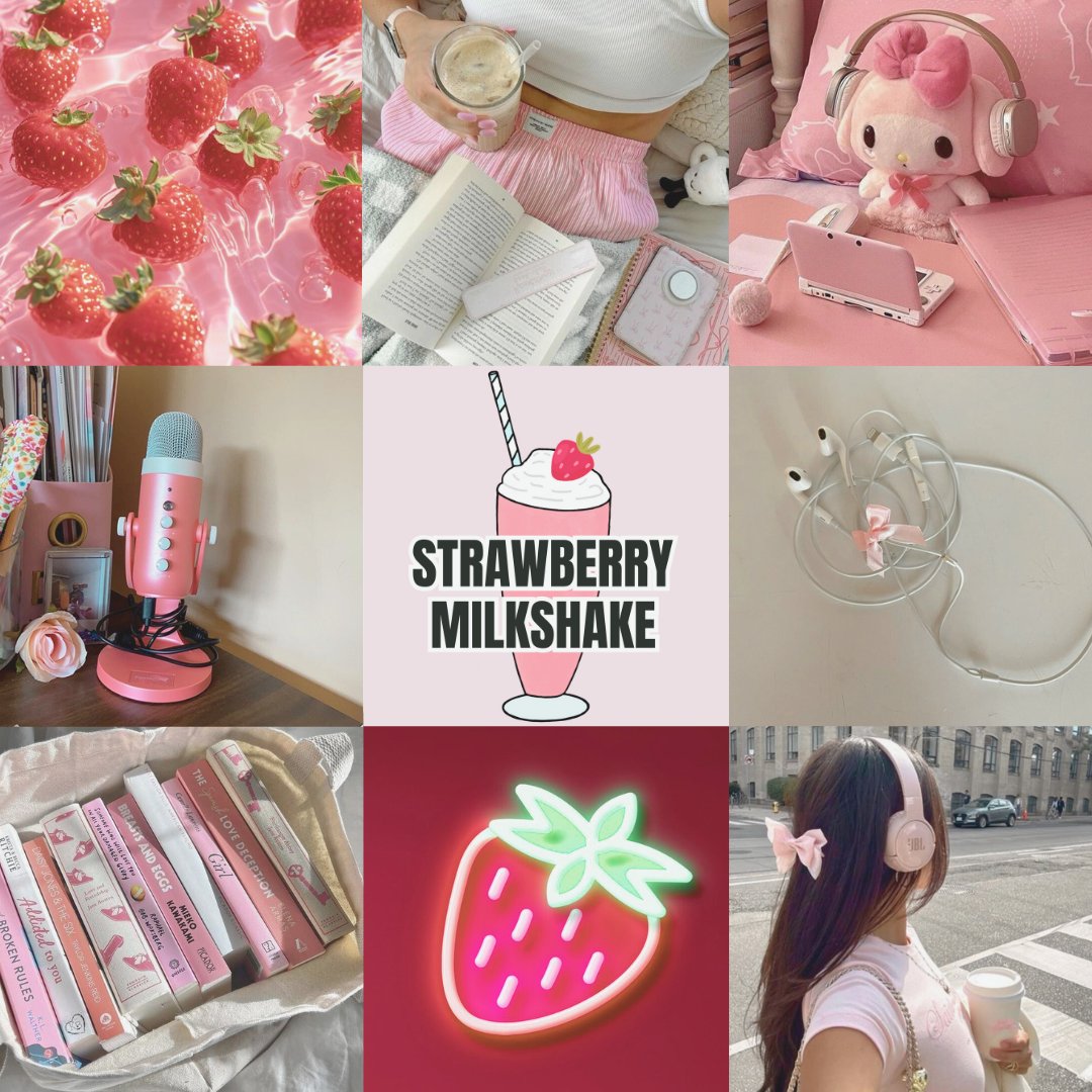 TheStrawMilkPod's tweet photo. Strawberry Milkshake Podcast core 🍓🎀🎙 https://t.co/uy01ZdUnJ3