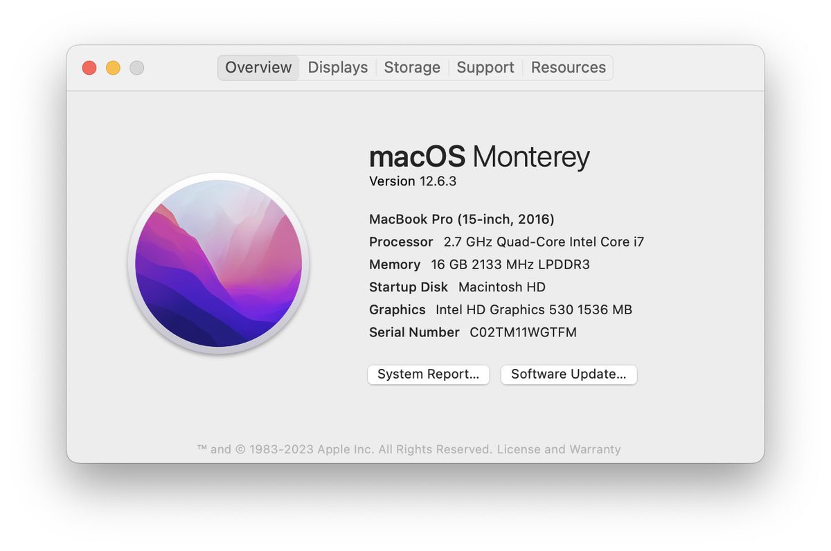 McGunawan's tweet photo. @ezash mau ikutan #KhilafClubApril WTS Macbook Pro 15” 2016 Touchbar i7, 500 GB / 16 GB - lokasi Palmerah Jakbar @ IDR 5.500 terima negooo

minus layar stainsgate, batre udah bocor (pemakaian) dan ada penyok dr pemakaian https://t.co/7rCDsF6MNb