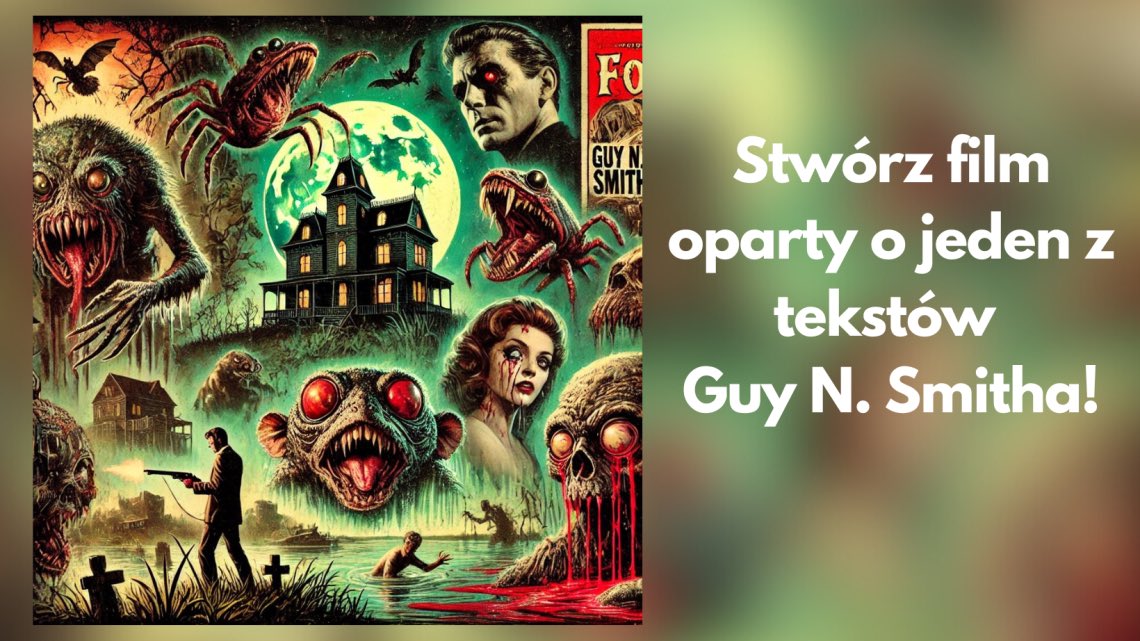 Są tutaj jacyś fani twórczości Guy N. Smitha i mają kamerę pod ręką? 
🦀 🦀 🦀 ⤵️
trupi-jad.pl/?p=4519&fbclid…