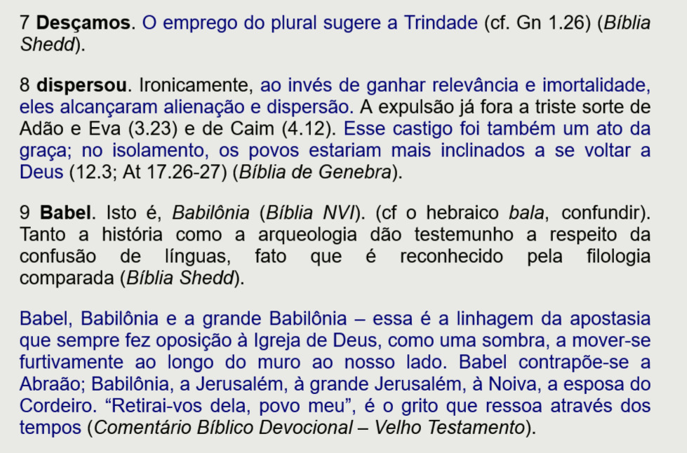 Jair47240183's tweet photo. Gênesis 11 - COMENTÁRIOS SELECIONADOS - fragmento
TEXTO COMPLETO : https://t.co/T6Gls37xLE
#Bíblia #Gênesis #Gênesis11 #Gn11 #rpSp https://t.co/NBXEl0jtaZ