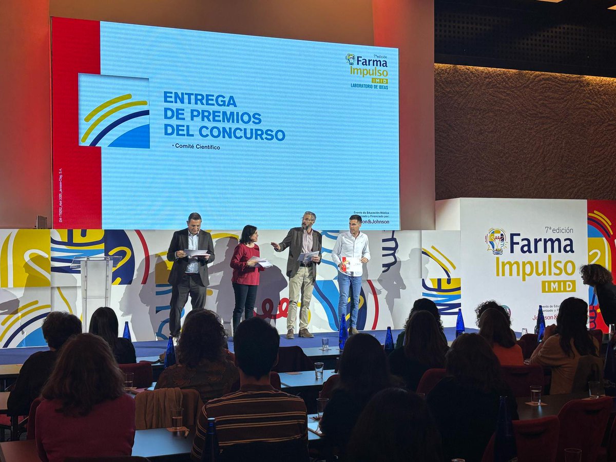 Murciasalud (@murciasalud) on Twitter photo 🔝El Servicio de Farmacia 💊 del Hospital Reina Sofía <a href="/Area7ReinaSofia/">Area7ReinaSofía</a> ha sido galardonado de nuevo con el premio nacional 🏆 en la séptima edición de ‘Farmaimpulso 2025’, un encuentro de referencia organizado por el laboratorio Johnson & Johnson con el aval de la Sociedad 🔝El Servicio de Farmacia 💊 del Hospital Reina Sofía <a href="/Area7ReinaSofia/">Area7ReinaSofía</a> ha sido galardonado de nuevo con el premio nacional 🏆 en la séptima edición de ‘Farmaimpulso 2025’, un encuentro de referencia organizado por el laboratorio Johnson & Johnson con el aval de la Sociedad