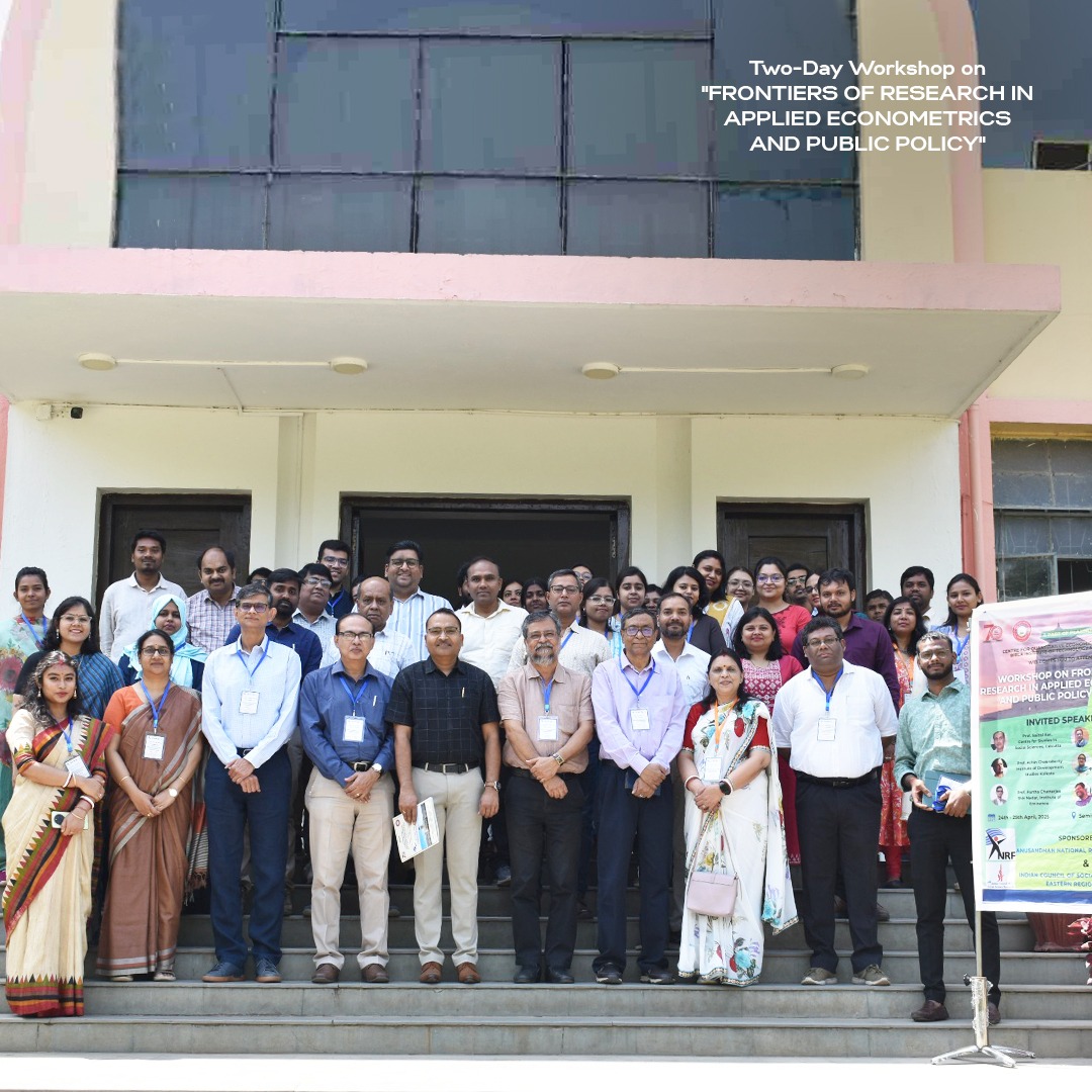 BITMesra_Ranchi's tweet image. The Two-Day Workshop on &quot;Frontiers of Research in Applied Econometrics and Public Policy&quot; at #BITMesra concluded with incredible energy and inspiring exchanges! 

#Economics #Econometrics #PublicPolicy #AppliedEconometrics #DataDrivenPolicy #ProfessionalDevelopment #CQEDS