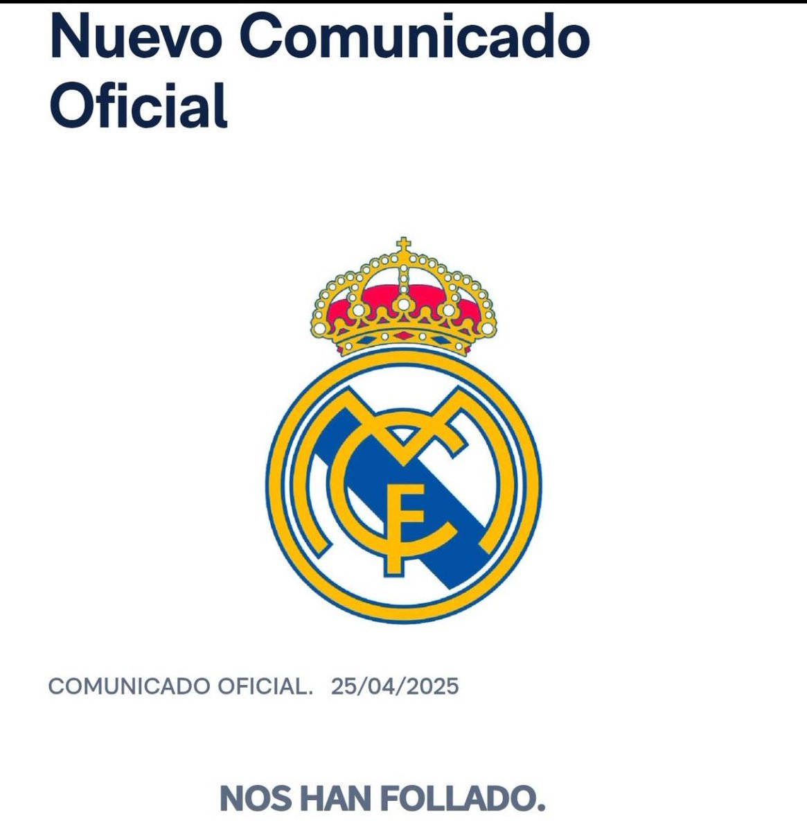😜Buenos dias familia, si lo sé menudo madrugón me pegué hoy, el trampas emite otro comunicado.