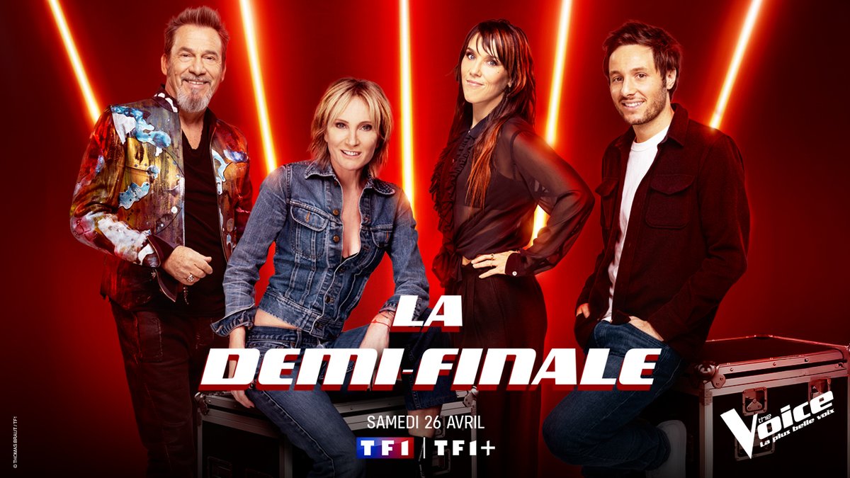 #Audiences <a href="/TF1/">TF1</a>
 
Belles performances pour la demi-finale de <a href="/TheVoice_TF1/">The Voice ✌️</a> présentée par <a href="/nikosaliagas/">Nikos Aliagas</a> 

📌2.9M de Tvsp (P1)
 
Leadership sur les jeunes avec en moyenne: 
✅26% PdA 4-14
✅25% PdA 15-24