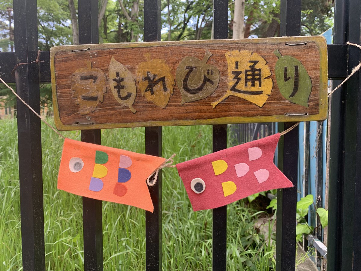 STRADA_BIANCA's tweet photo. こもれび通りは、鯉のぼりたちの季節になりました♪
GWも通常通り営業しています。
#国立市 https://t.co/wqNIU9sGDv