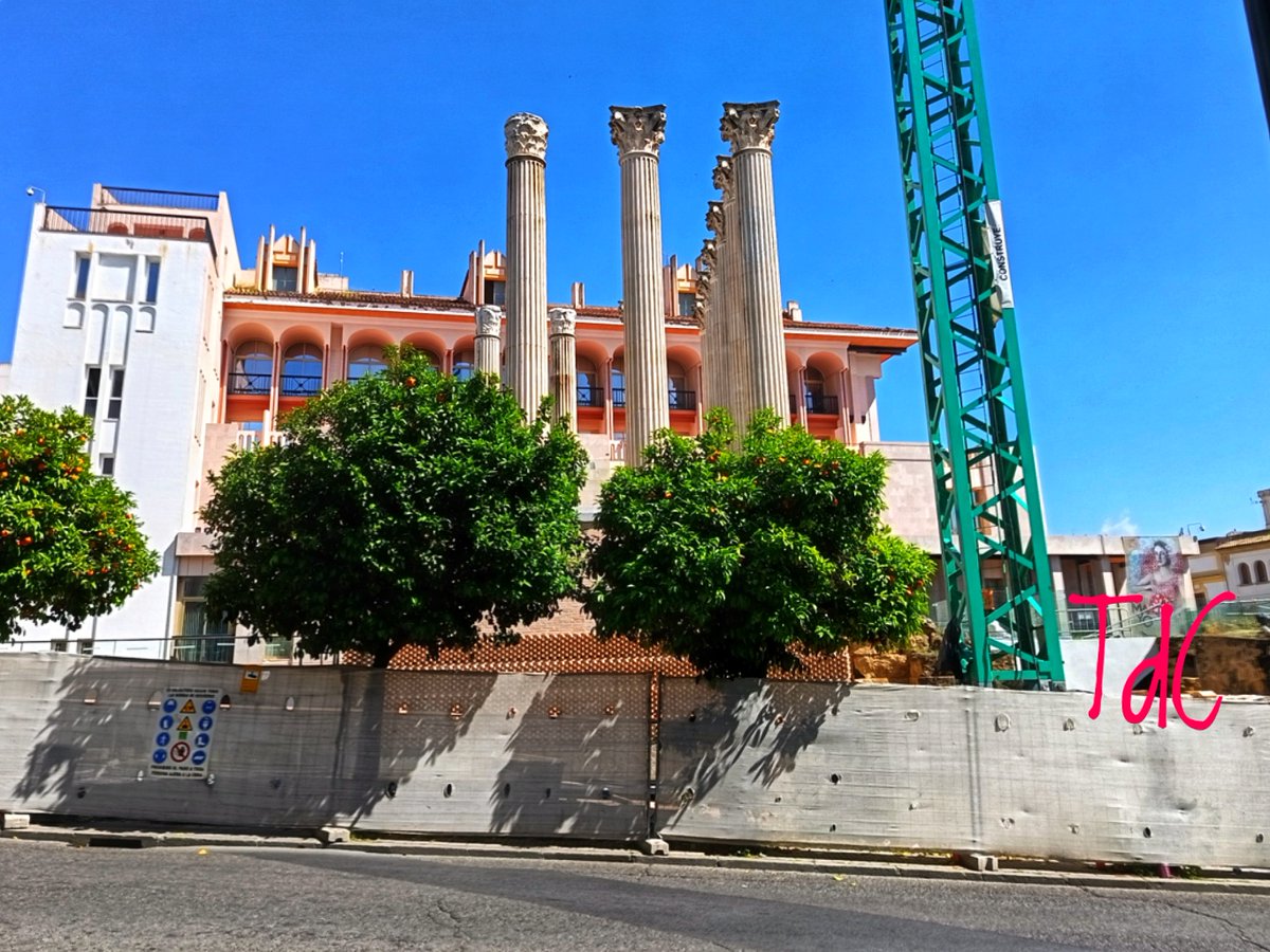 El estado actual del templo de Claudio Marcelo y las obras de la prórroga infinita. ¿Lo veremos abierto algún día?
#Córdoba