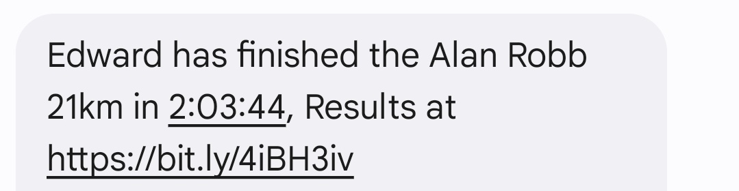 Edd_Everything's tweet photo. 21.1km Germiston , PB submitted. God is good. 🙌🏿🏆 #AlanRobb https://t.co/7mDsZbsOd9