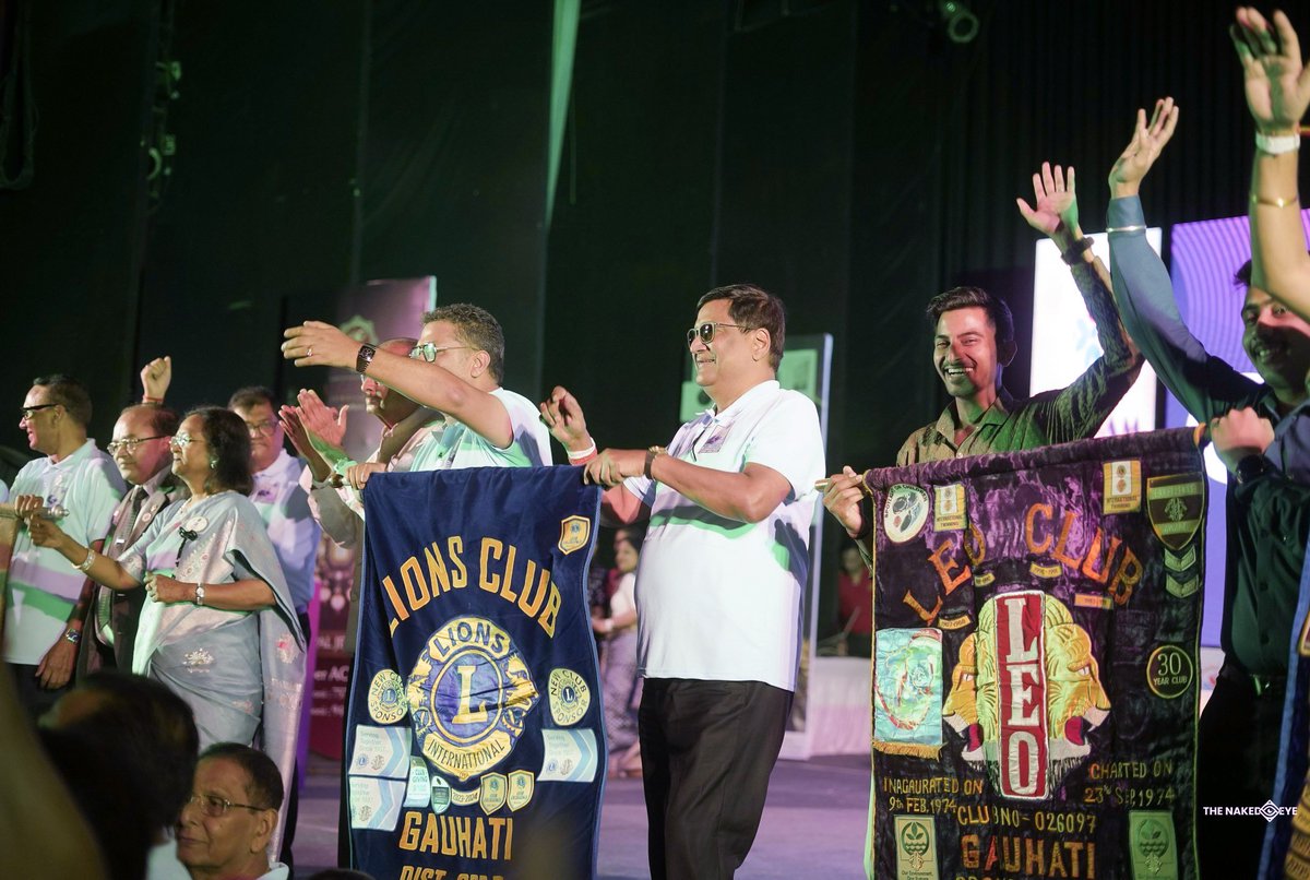 SubhamKumarIn's tweet image. Privileged to be part of LIONS DISTRICT CONFERENCE 2025- #SANGAM of Lion District 322G with the members of LEO CLUB OF GAUHATI. The conference was a true Powerhouse Ideas, Inspiration &amp;amp; Collective Purpose. Proud to represent &amp;amp; carry forward the spirit of Lionism🌐✨

@LionsClubs