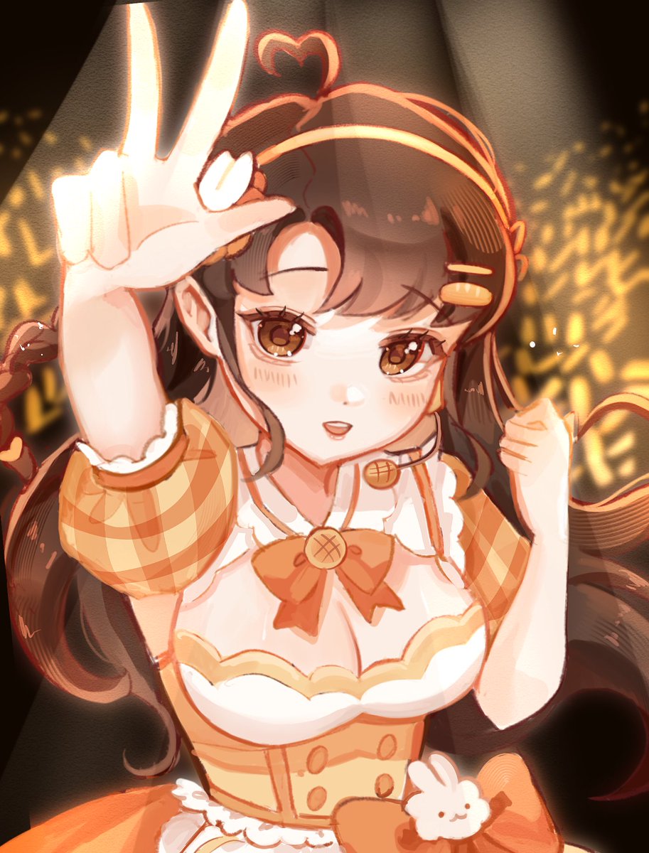 HAPPY MINTMAI DAY!! 🧡🥨✨ she burned so bright today…!! 🥹 #mintmaiART #BurnBrightMintmai