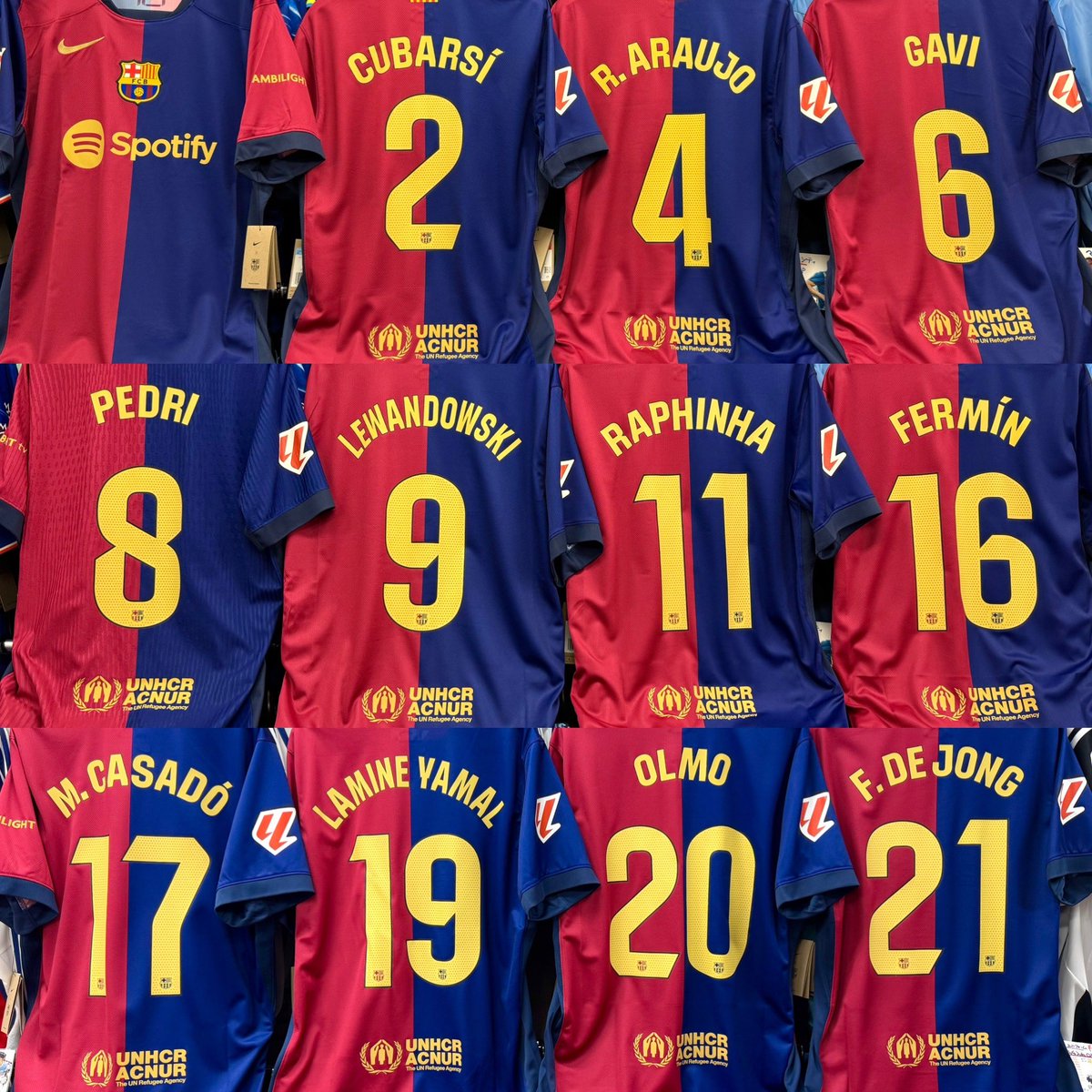 ラフィーニャ #11 Lサイズ オーセンティック ユニフォーム CL仕様 ラフィーニャ #11 Lサイズ オーセンティック ユニフォーム CL仕様