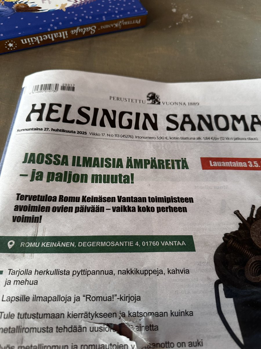 Pitäiskö luopua kaikesta muusta markkinoinnista ja alkaa vain jakaa ämpäreitä.