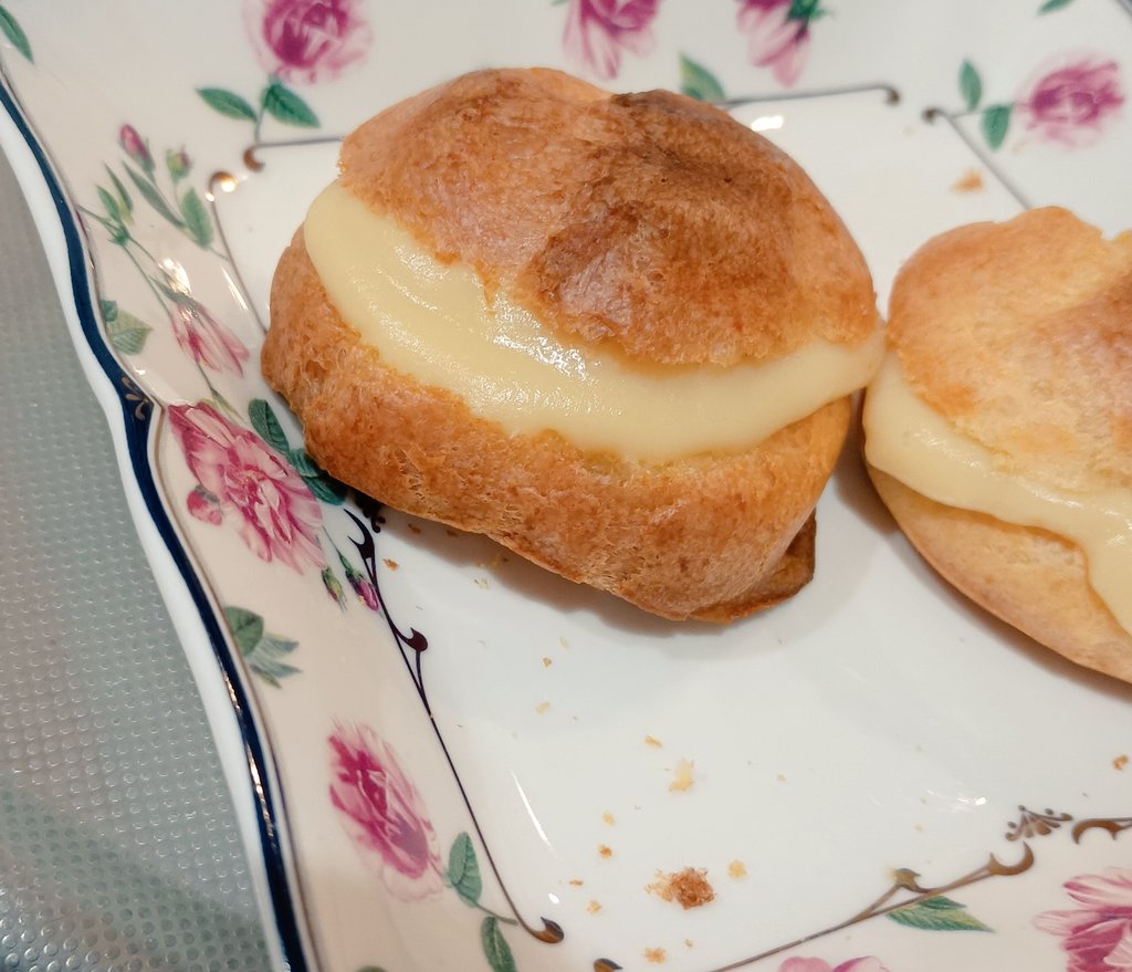 シュークリーム作った!!