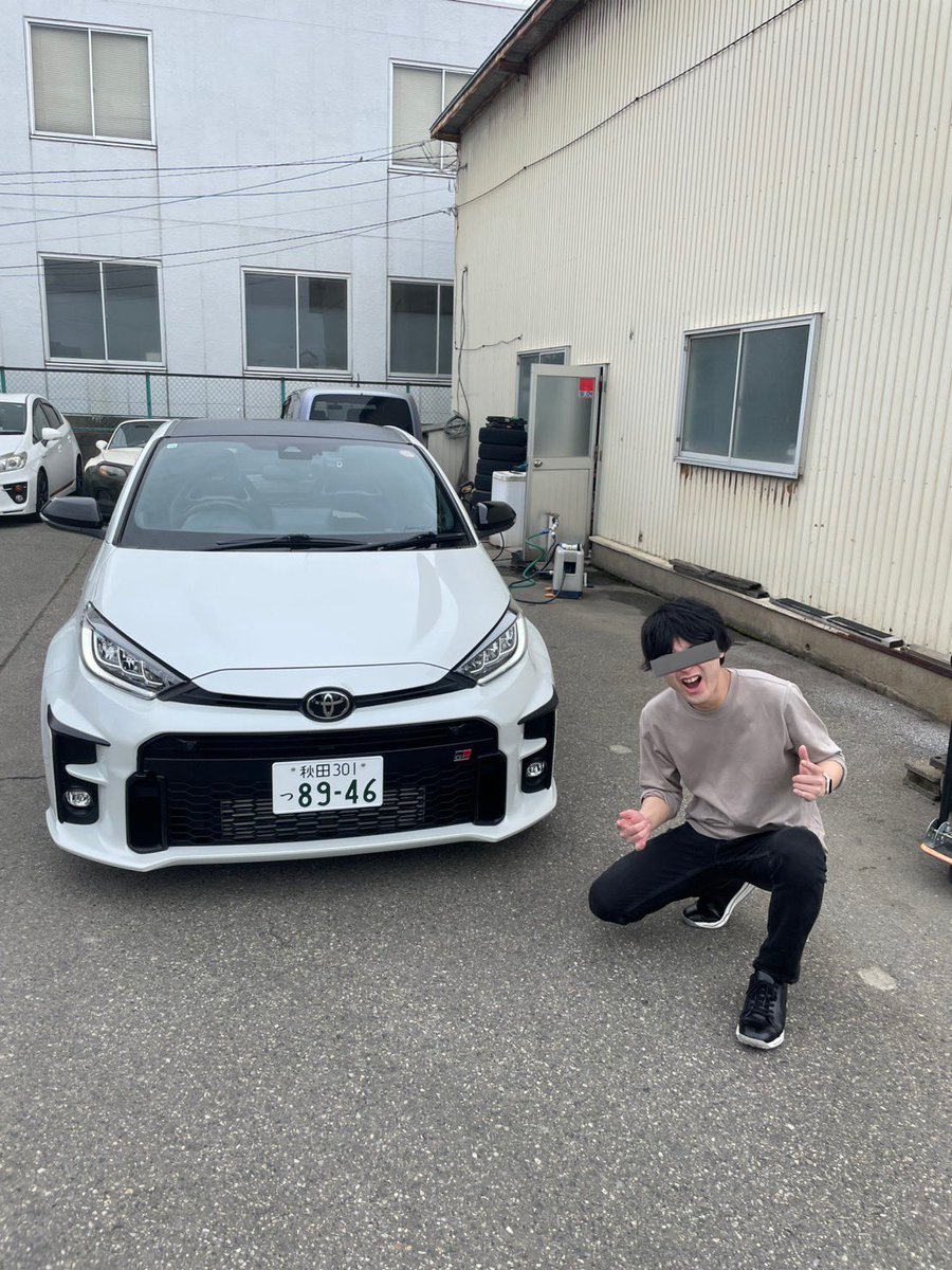 ABE_DC5R's tweet photo. GRヤリス買いました！ https://t.co/oE7iZyNLhw