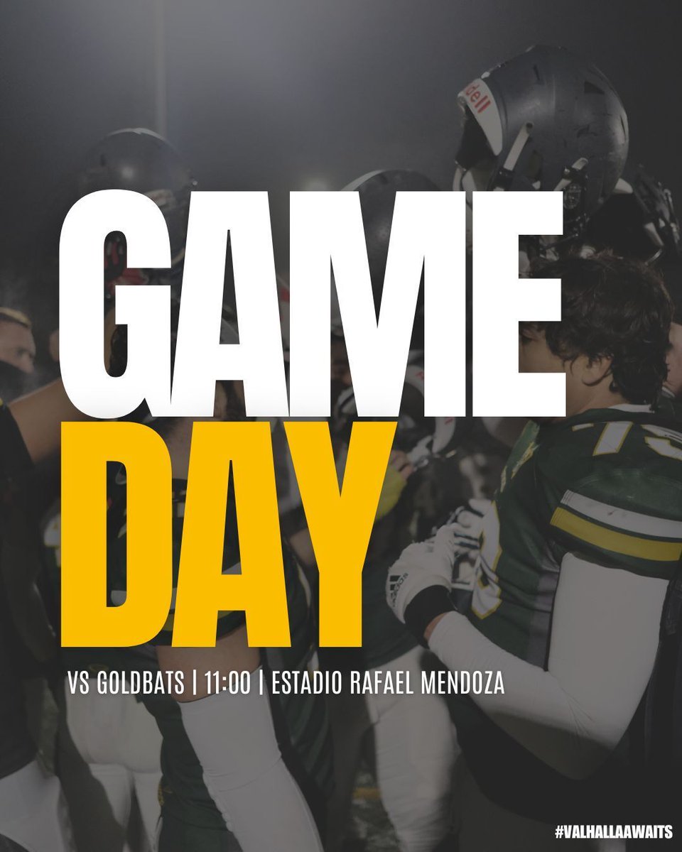 ¡HOY JUGAMOS!

¡SKOL! #ValhallaAwaits 🪓💚

#Govikings #americanfootball #futbolamericano #touchdown #boadilladelmonte #deporte #vikings