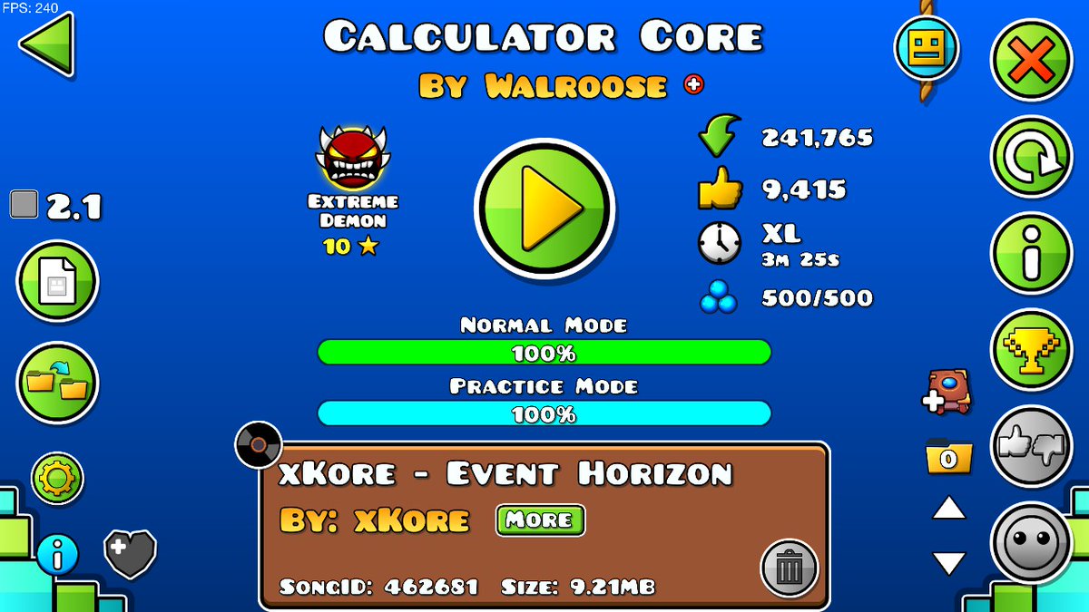 Javixed4's tweet image. CALCULATOR CORE 100%

Lo inicié cuando era top 35-40 teniendo mucha incertidumbre sobre mí con el nivel, pero por fin llegué al punto de poder pasarme el nivel =)

Mi hardest perfecto en cuanto a GP se refiere, y una de mis mejores experiencias en el juego :D

63,992 attempts ❤️